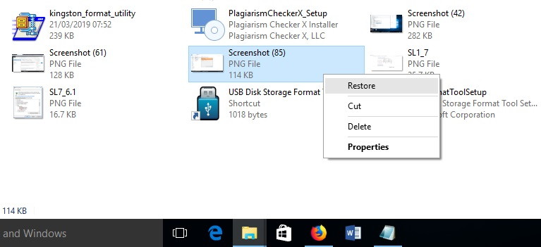 Recover Deleted Files on Computer
