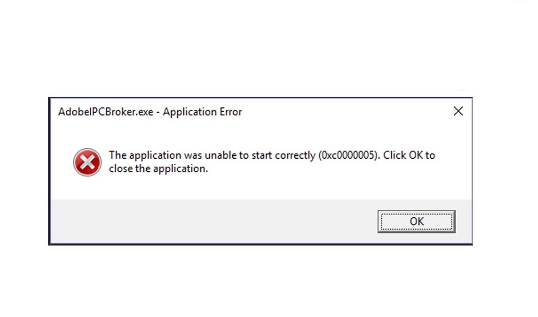 Application was unable to start correctly 0xc0000005 