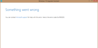 Update Error Code 0xc1900200 in Windows 10
