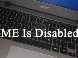 IME is Disabled