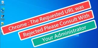 The Requested URL Was Rejected Please Consult With Your Administrator