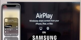 Airplay Not Working on Samsung TV