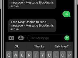 What Does Message Blocking Is Active Mean?