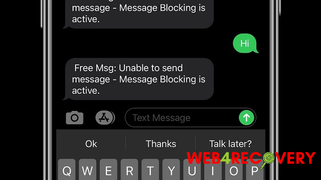 What Does Message Blocking Is Active Mean?