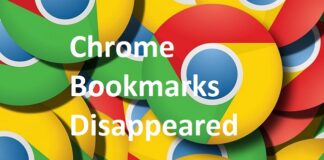Chrome Bookmarks Disappeared