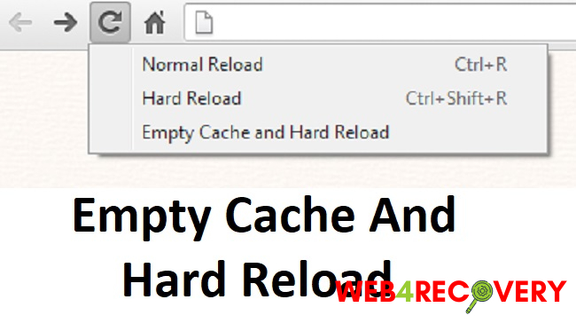 Empty Cache And Hard Reload