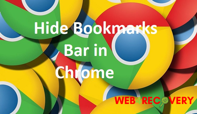 Hide Bookmarks Bar in Chrome