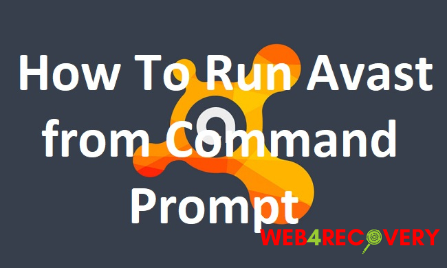 How To Run Avast from Command Prompt