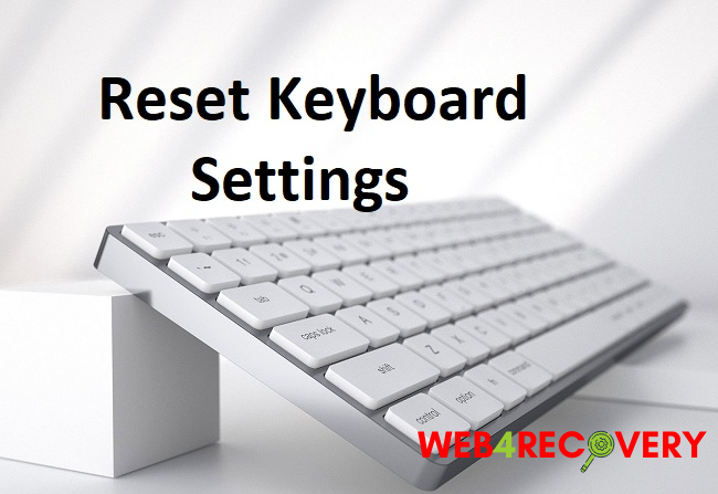 Reset Keyboard Settings