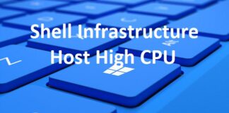 Shell Infrastructure Host High CPU