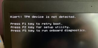 TPM Device Not Detected