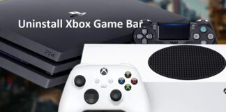 Uninstall Xbox Game Bar