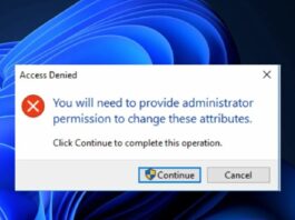 You ll Need to Provide Administrator Permission