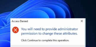 You ll Need to Provide Administrator Permission