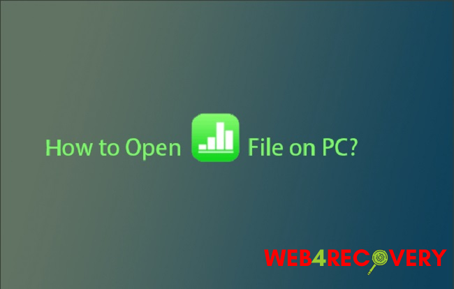 How To Open Numbers File on PC