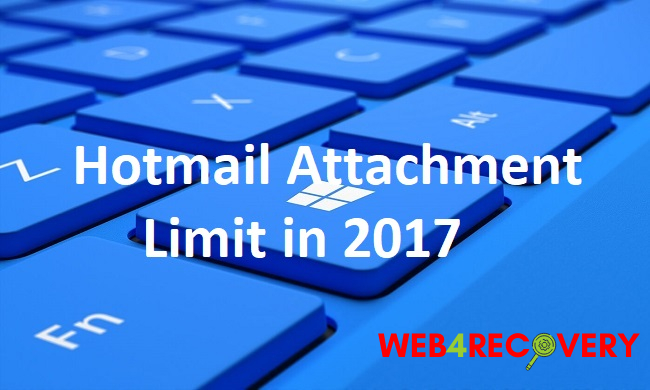 Hotmail Attachment Limit in 2017