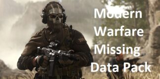 Modern Warfare Missing Data Pack
