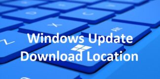 Windows Update Download Location