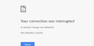 Connection Interrupted