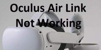 Oculus Air Link Not Working
